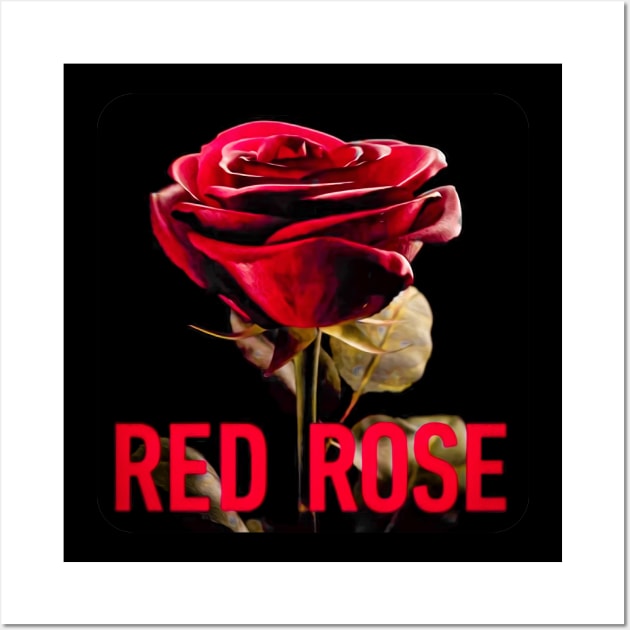 Red Rose App [TV series] Wall Art by akastardust